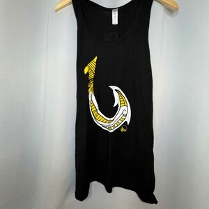 Black Tultex SF Warriors‎ Polynesian Heritage Night Tank Top Sleeveless Mens L